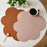 Cloud Shape Double Sided PVC Faux Leather Placemat(set of 6)