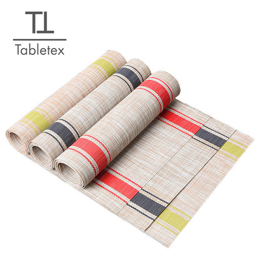 Textilene stripe table runner