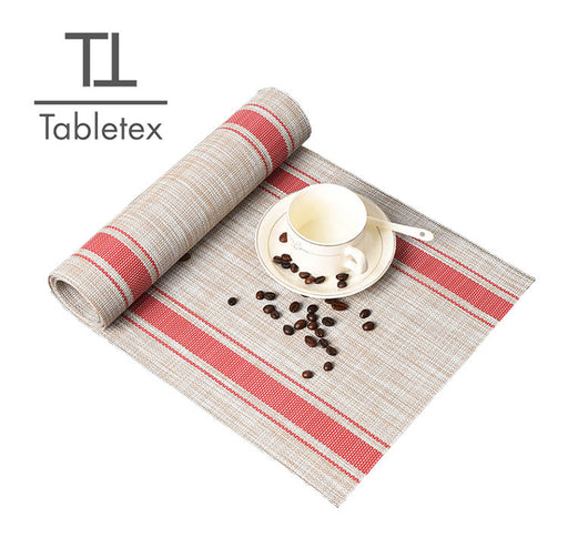 Textilene stripe table runner