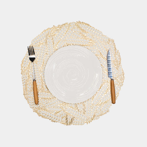 Round Placemat-Wheat (set of 6)