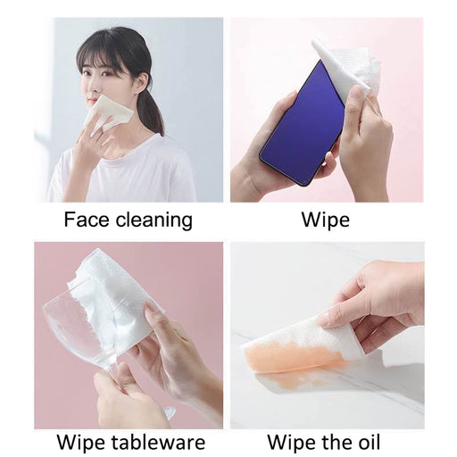 Disposable face towel