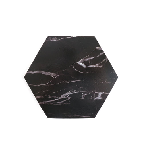 Tabletex Black Marbling MDF Coaster (set of 6)